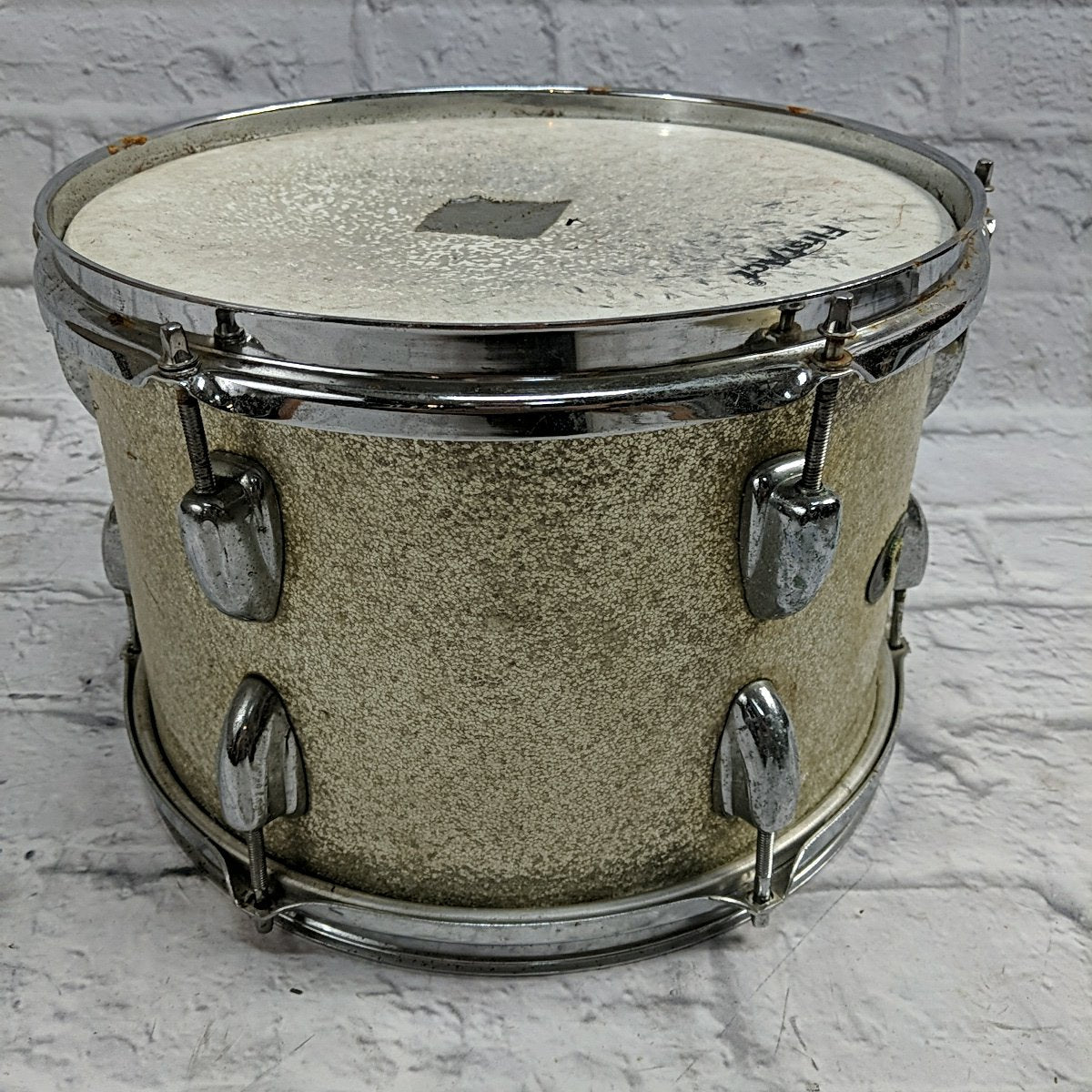 Slingerland Vintage 12 Silver Sparkle Tom