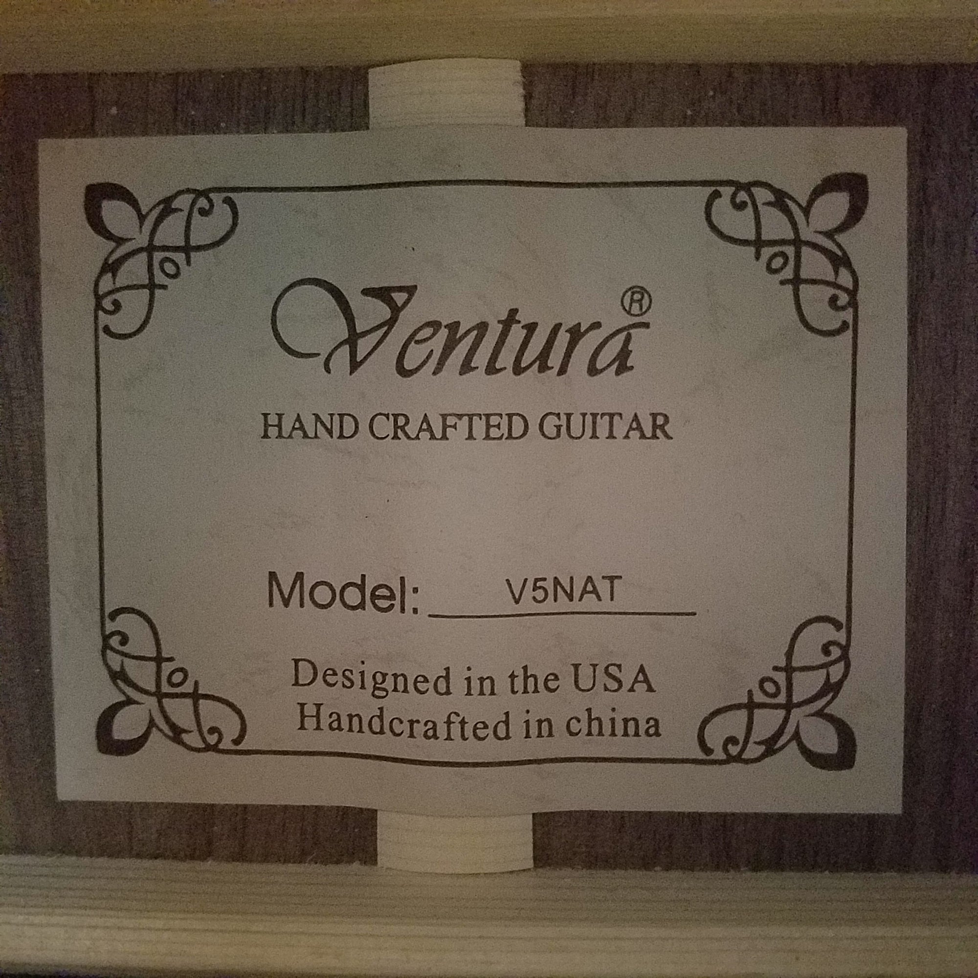Ventura V5NAT Acoustic Guitar