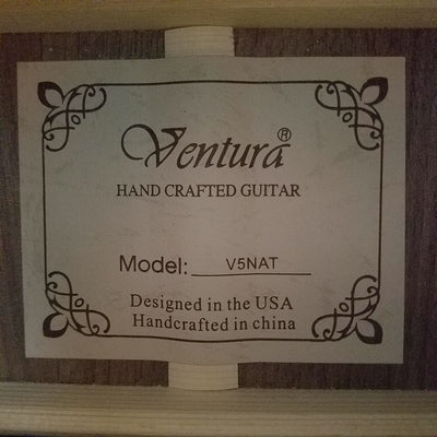 Ventura V5NAT Acoustic Guitar