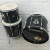 Yamaha Stage Custom 3pc Black Drum Kit 22 / 16 / 13