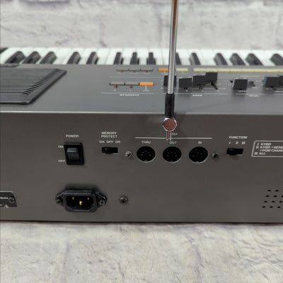 Vintage 1980s Roland HS-60 SynthPlus 60 Synthesizer with Case