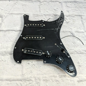Unknown Loaded Stratocaster S-S-S Pickguard Black