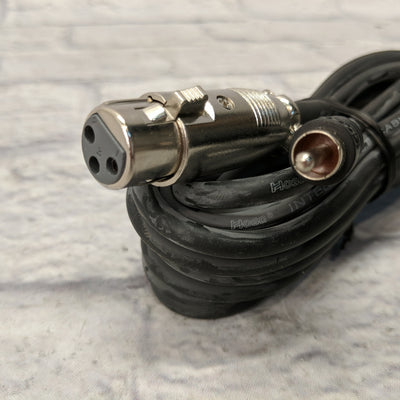 Hosa XRF-115 Single Cord 15ft Female XLR to Male RCA Cable