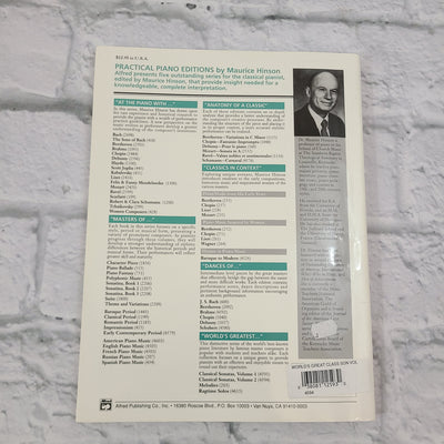 Worlds Greatest Classical Sonatas Collection of 10 Best Known Sonatas by Beethoven, Mozart and Hayden