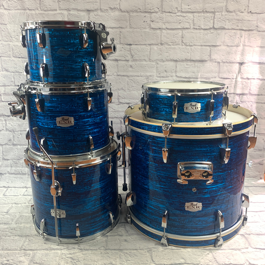 Pearl EXR Export 5pc Blue Strata Drum Kit