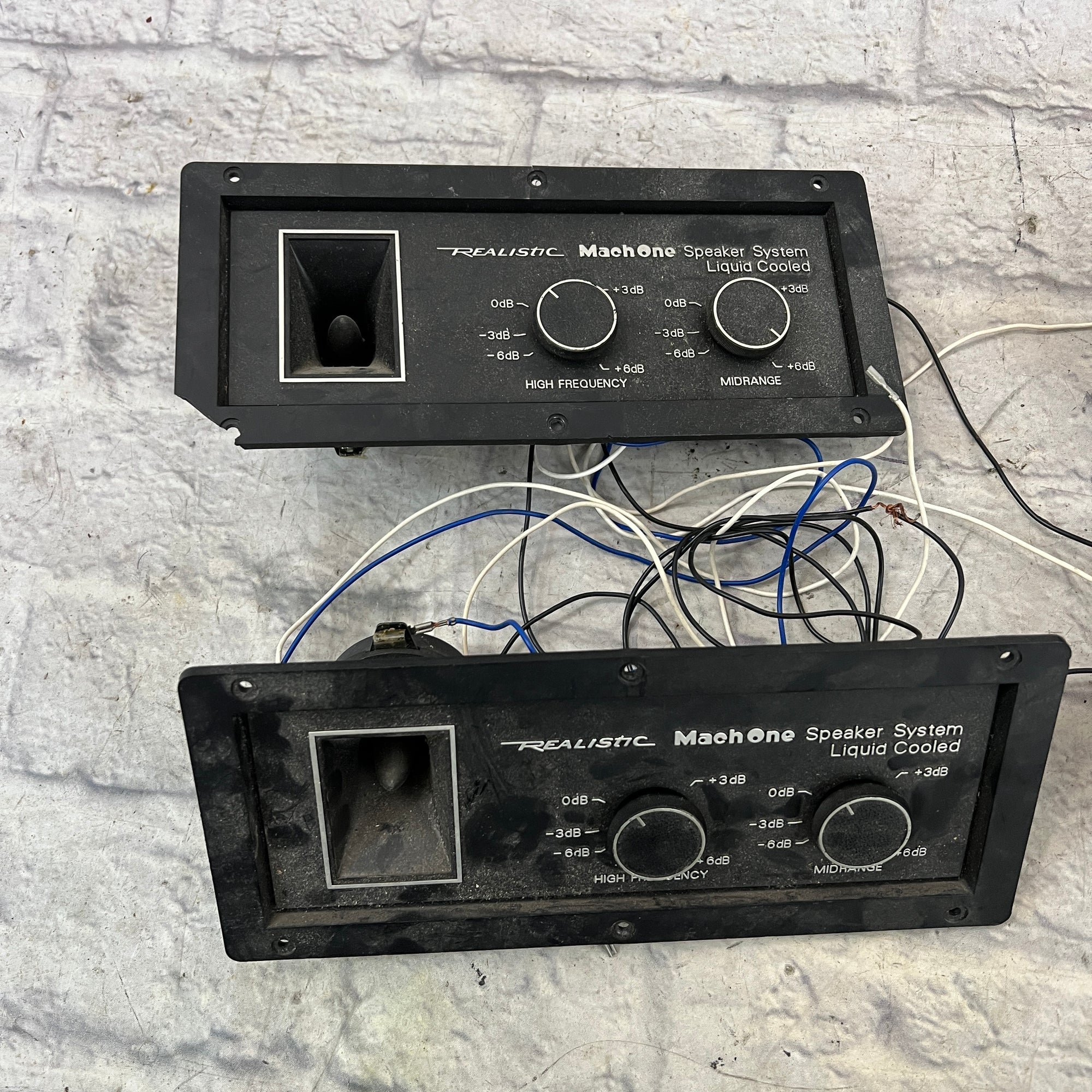 Realistic Mach One Tweeter Midrange Speaker parts AS IS