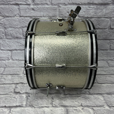 Slingerland 20 12 14 1960s Drum Kit - Silver Sparkle