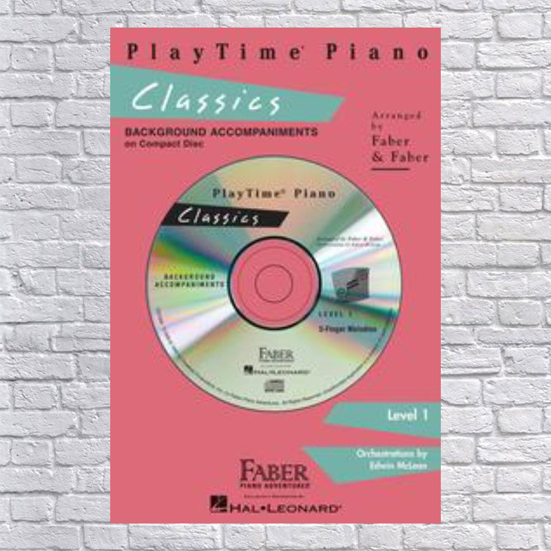 6) Playtime Piano Classics Level 1 Background Acc.faber Piano Adventu -  Evolution Music