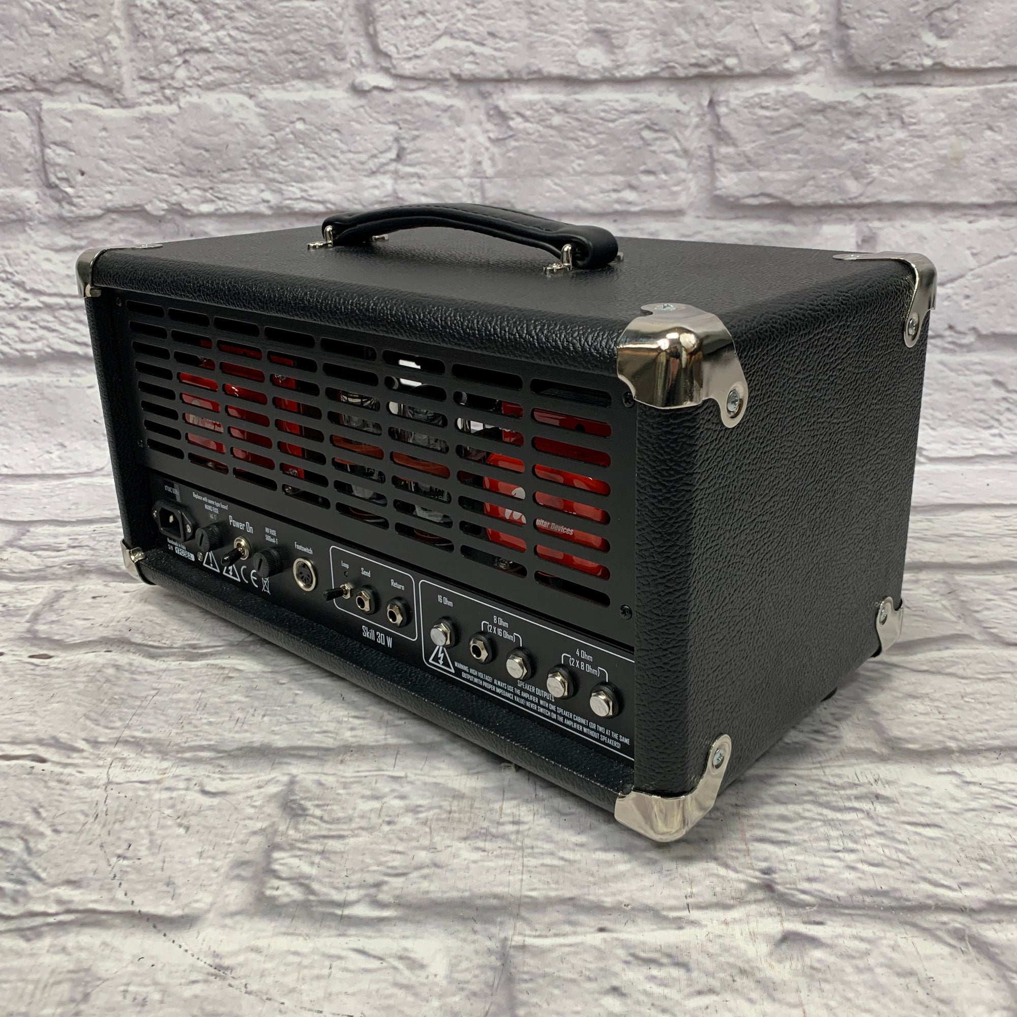 Mezzabarbra Skill 30 Guitar Head /w Fitted Bag
