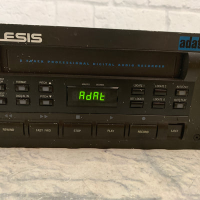 Alesis ADAT 16-Bit 8-Track Digital Audio Recorder "Blackface" AS IS PROJECT