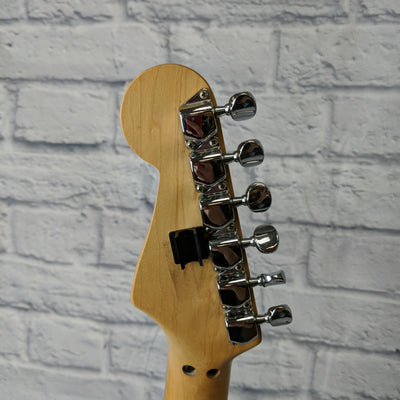 Fender Squier Series Floyd Rose Standard Foto Flame Strat w/ case