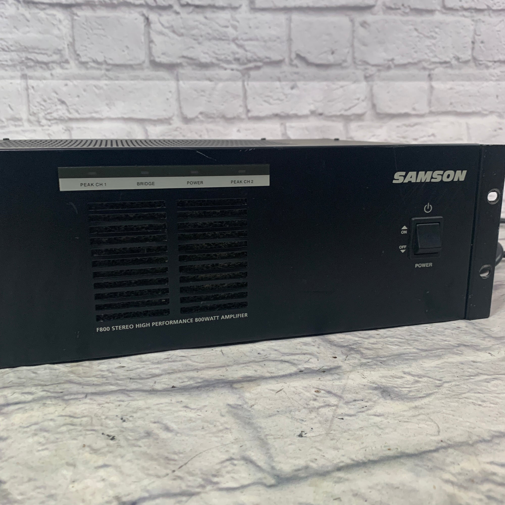 Samson F800 Power Amp