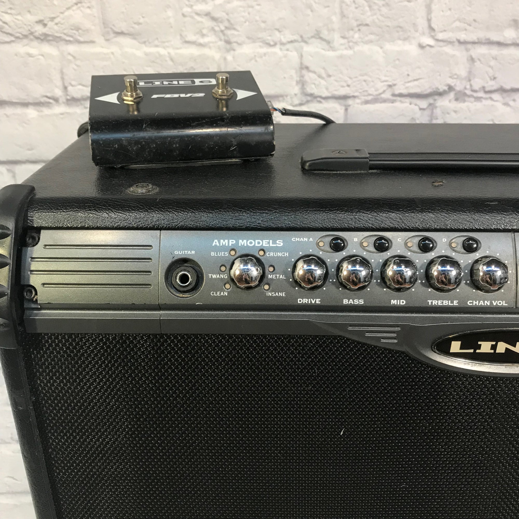 Line 6 Spider II 150 Watt 2x12 Combo with FBV2 Footswitch