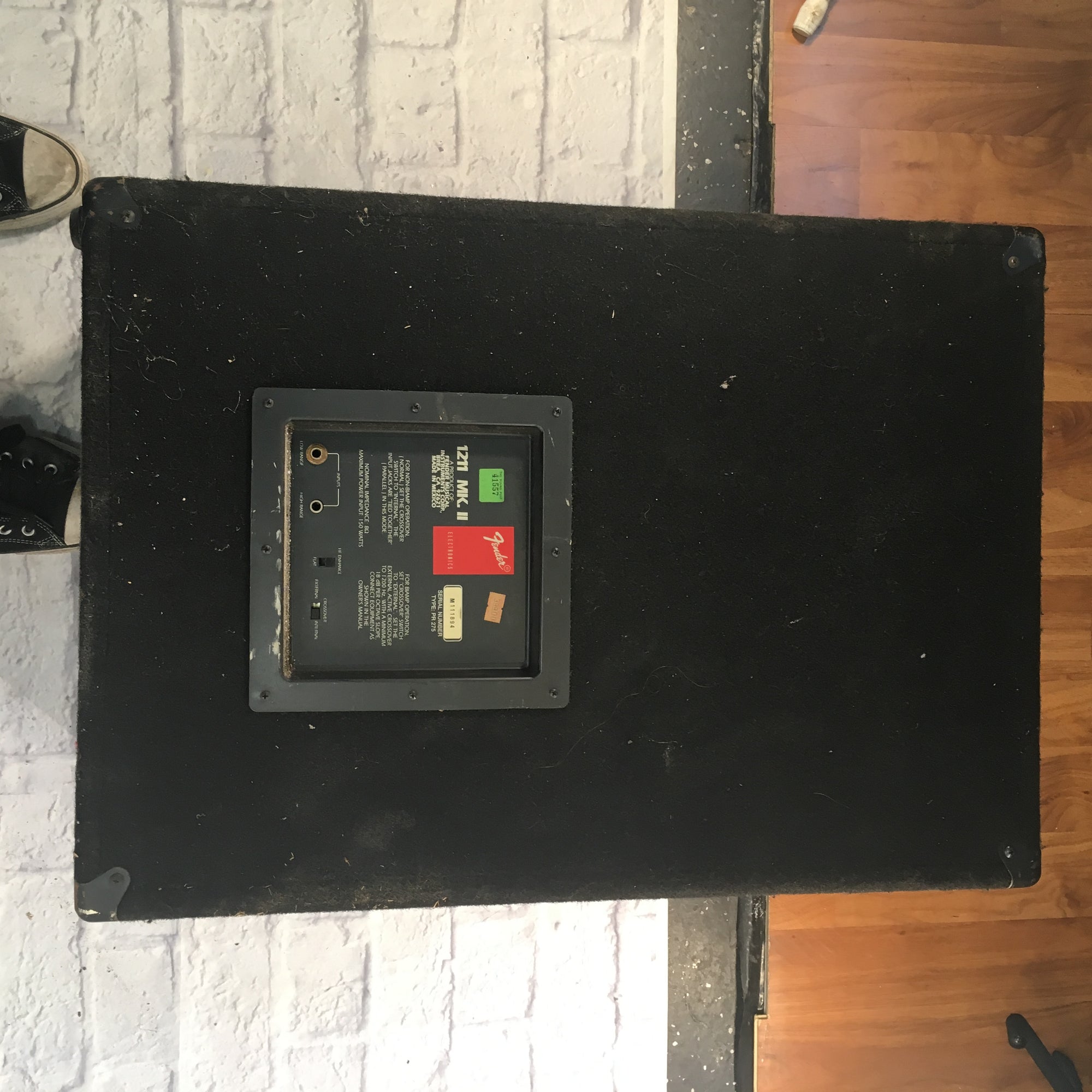 Fender 1211 MK II 150w 8ohm 15in x 1in Passive Speaker Cab