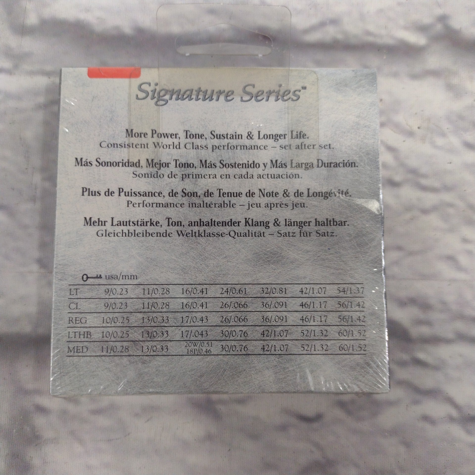 Dean Markley Signature Series NickelSteel Electric CL-7 9-56 Electric Guitar Strings