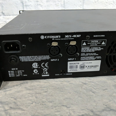 Crown XLS 402 2-Channel Power Amplifier