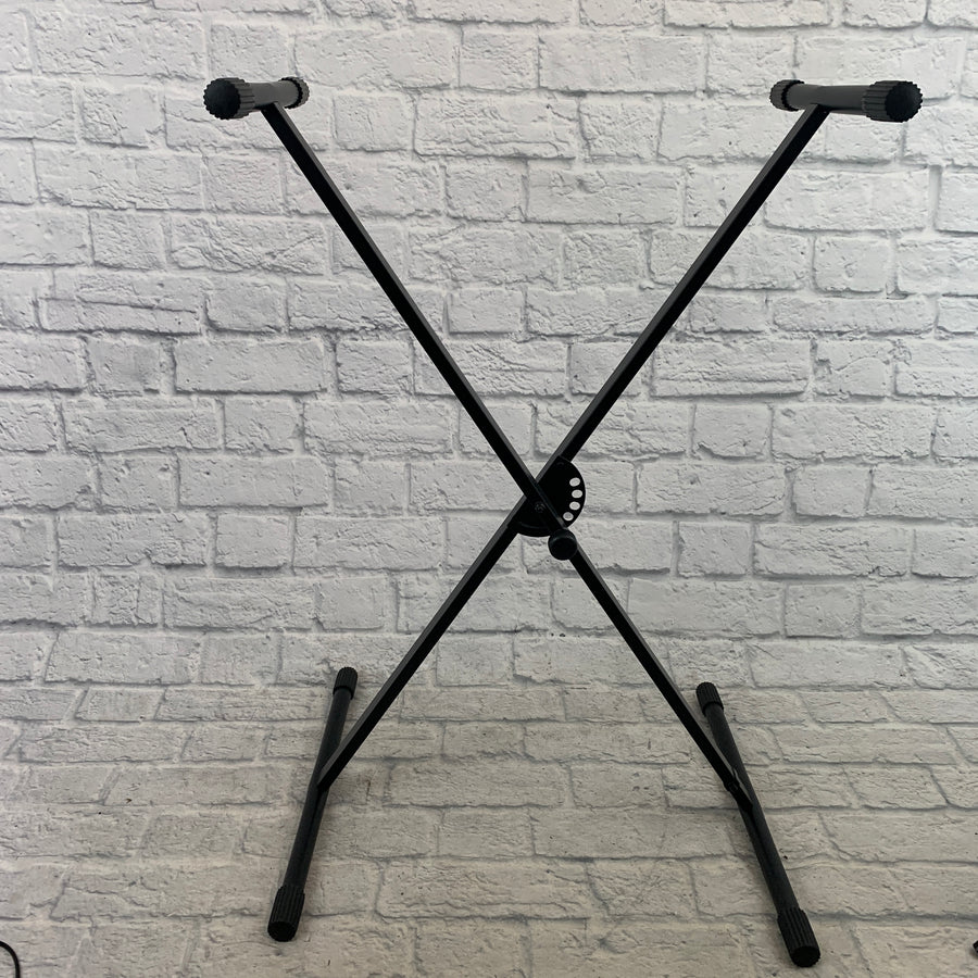 Black Keyboard Stand X-Frame