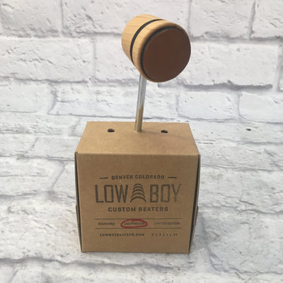 Lowboy Lightweight Leather Tip Kick Drum Beater (E)