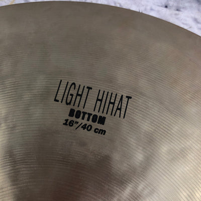Zildjian K 16 Light Hi Hat Cymbal Pair