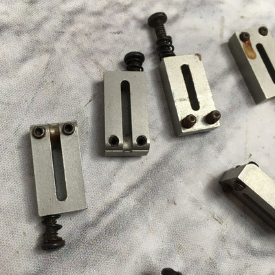 Fender 6pc Electric Guitar Bridge Saddle Set