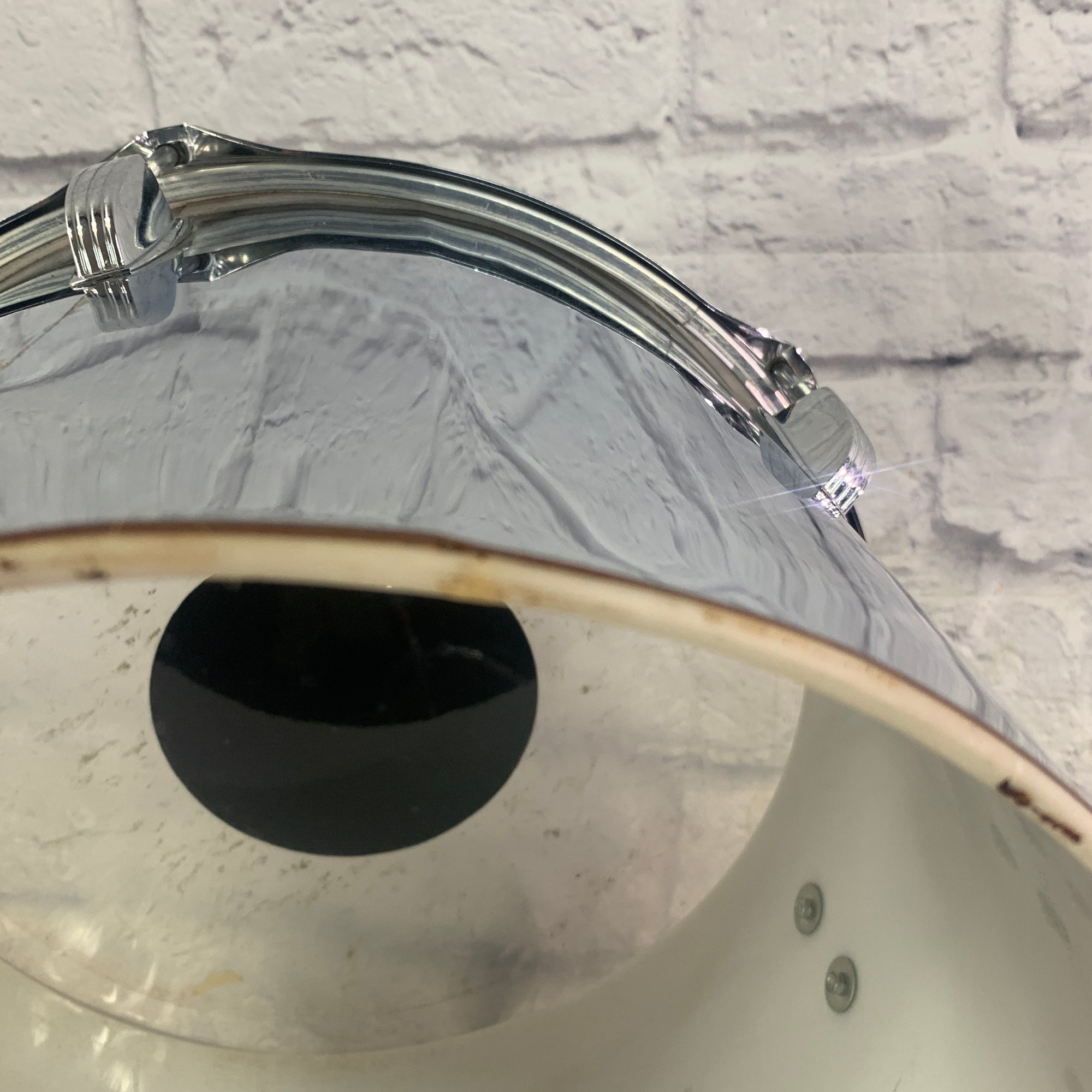 Ludwig 13 Chrome Over Vistalite Tom