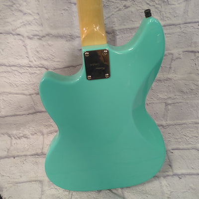 Hutchins Doodlebug Triple Mini Humbucker Surf Green Electric Guitar