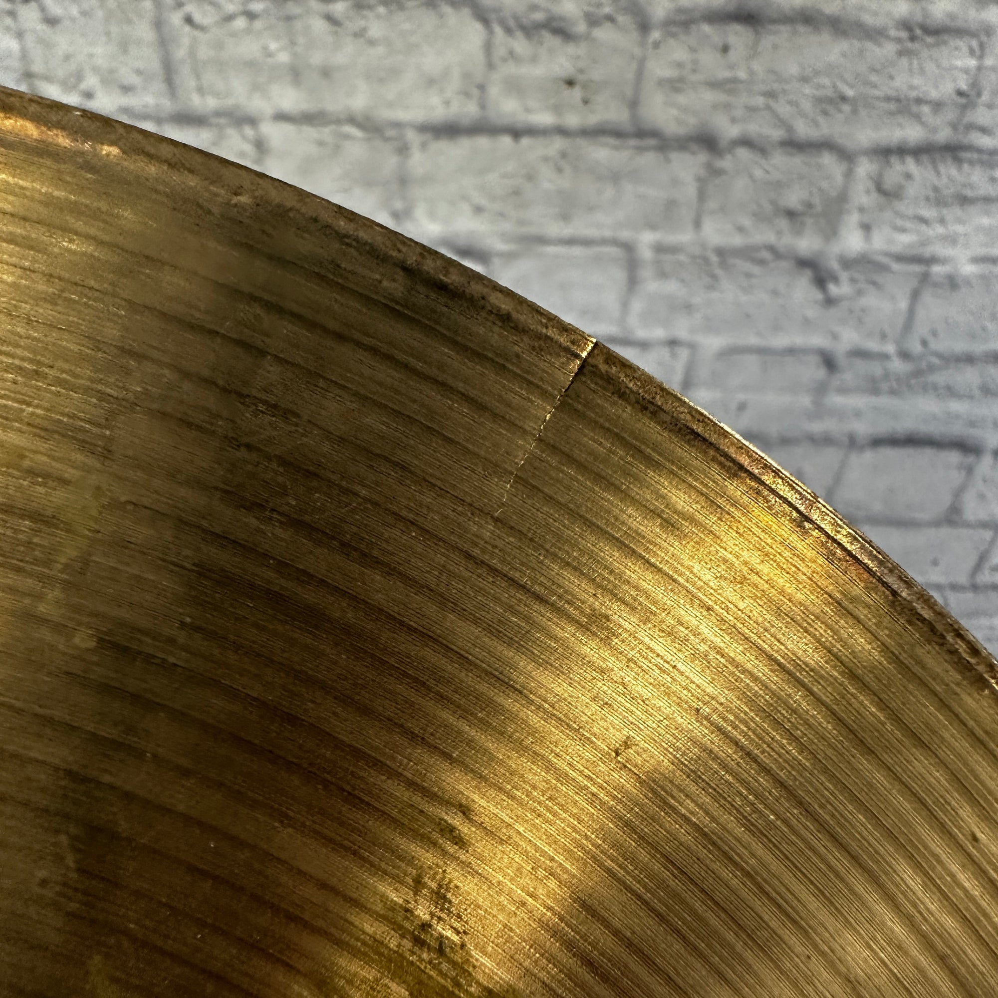 Zildjian 13 A Mastersound Hi Hat AS IS CRACKED