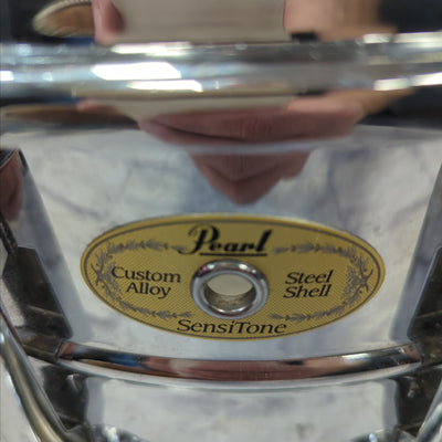 Pearl Sensitone Custom Alloy Steel Shell14x6.5" Snare Drum