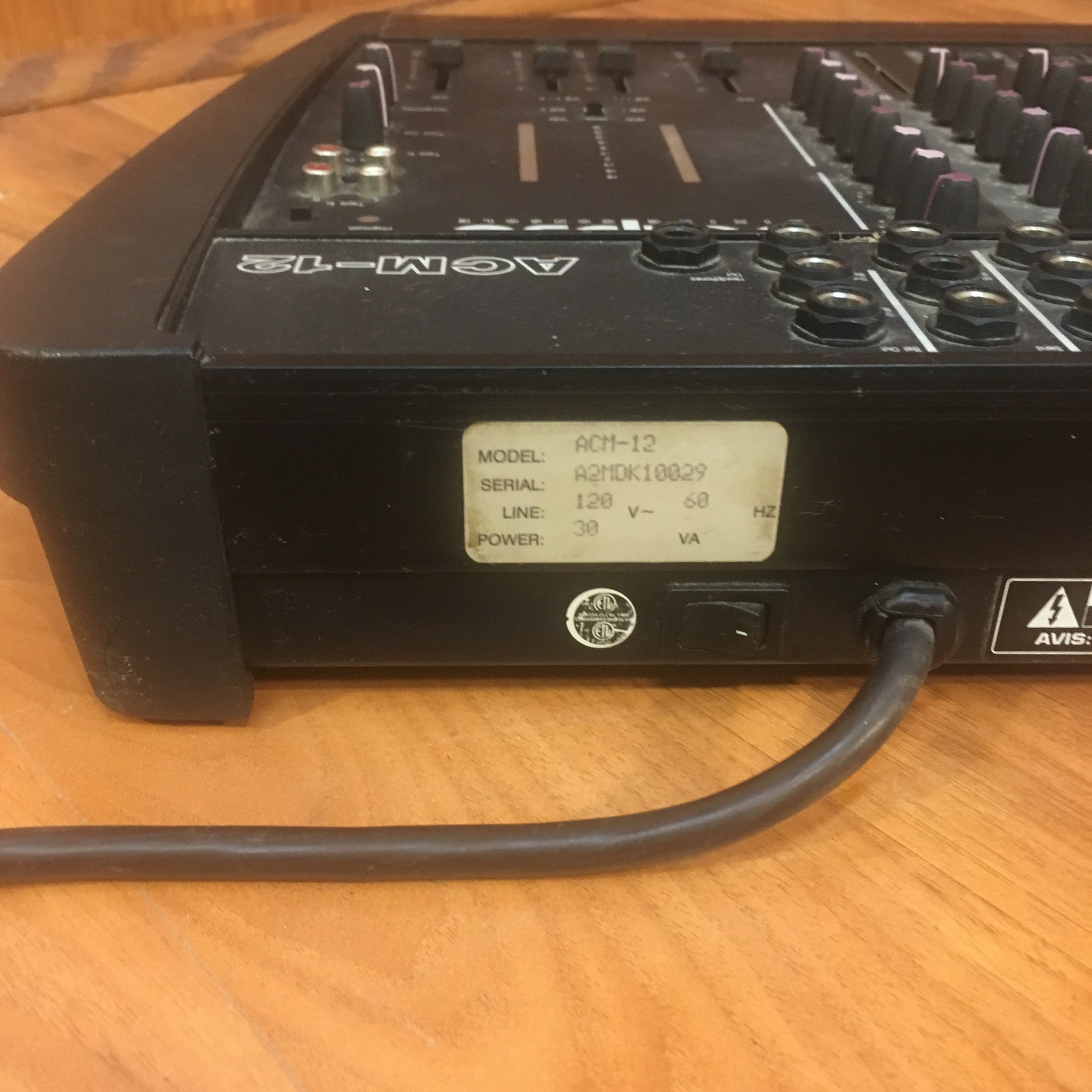Eclipse ACM12 12 Channel Mixer