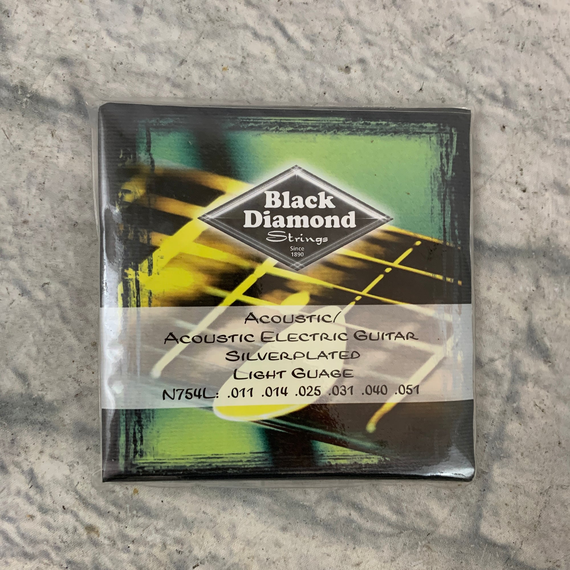 Black Diamond Light Acoustic Guitar Strings 11-51