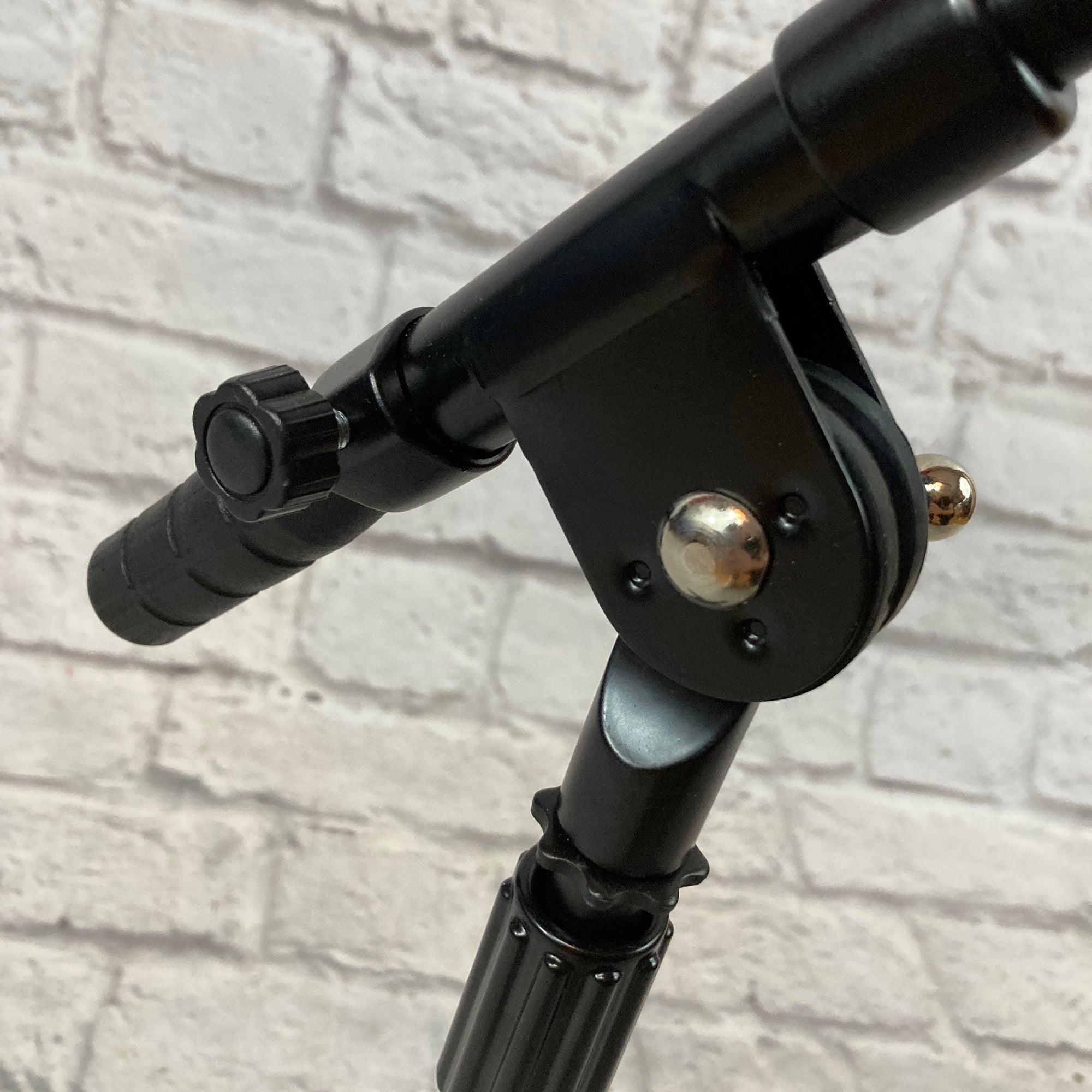 On-Stage Short 18" Boom Microphone Stand with Heavy Tripod Base