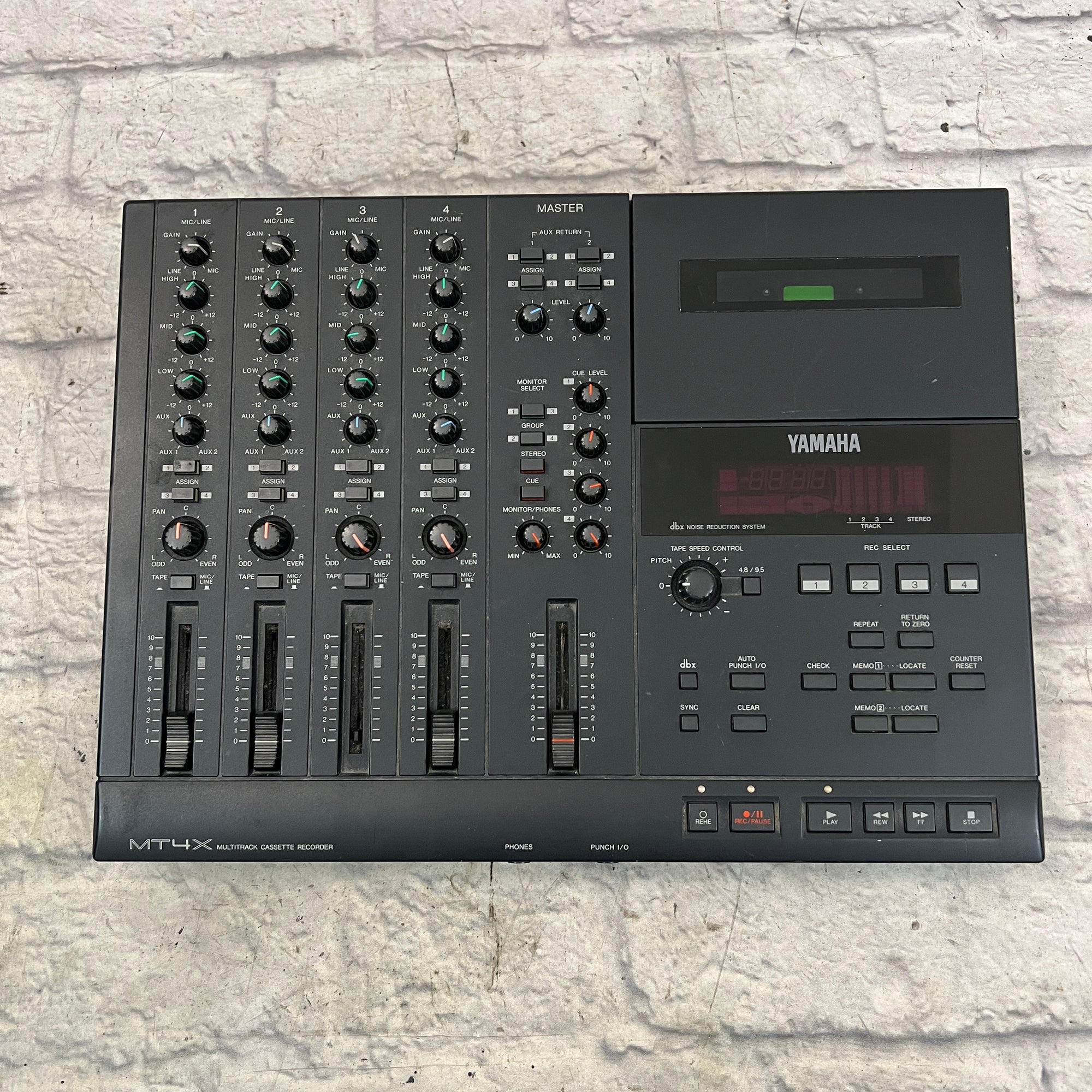Multitracks Controller Yamaha MT4X Multitrack Cassette Recorder - Evolution Music