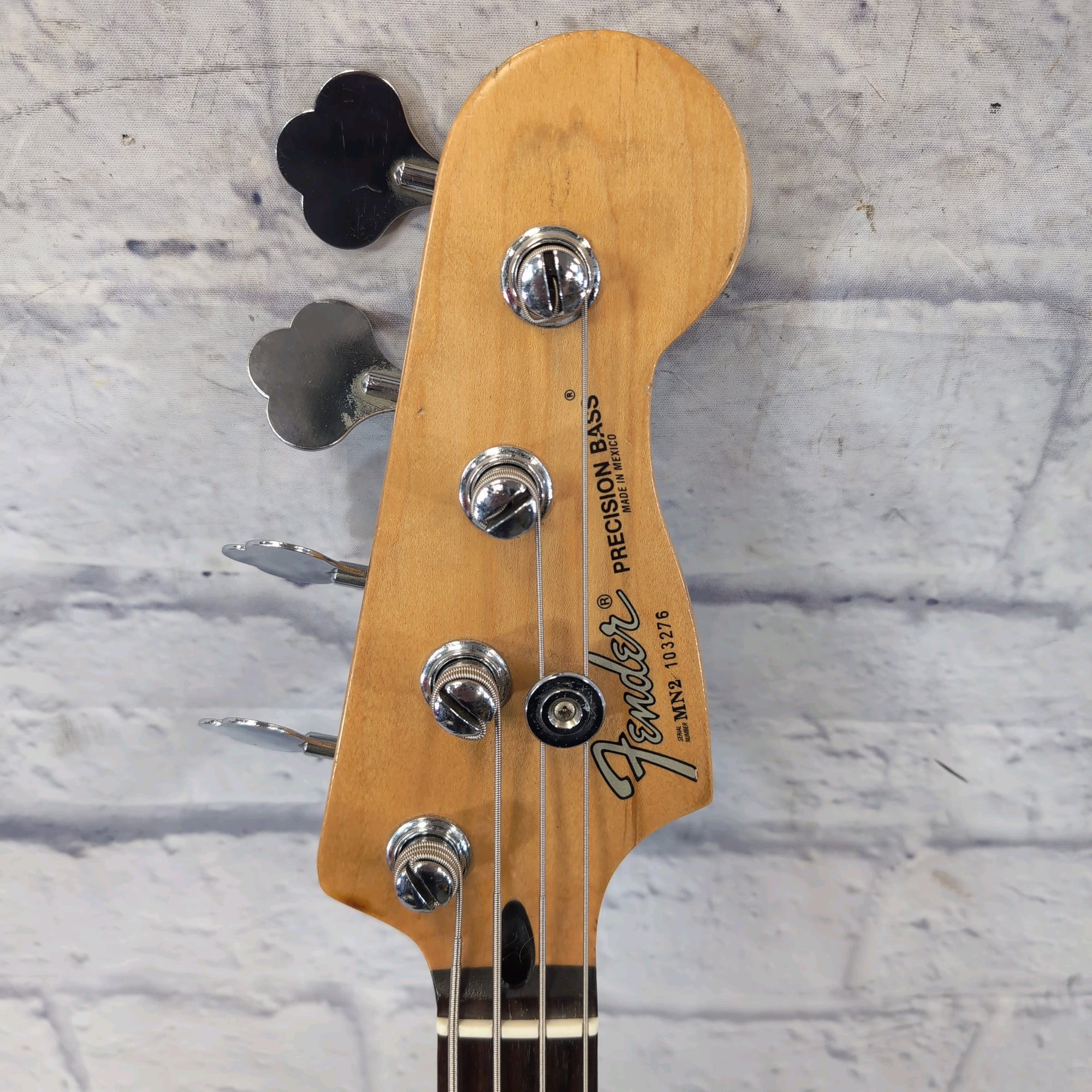 Fender 1992 Stadard P-Bass with Badass Bridge and Hard Case 4 String Bass Guitar