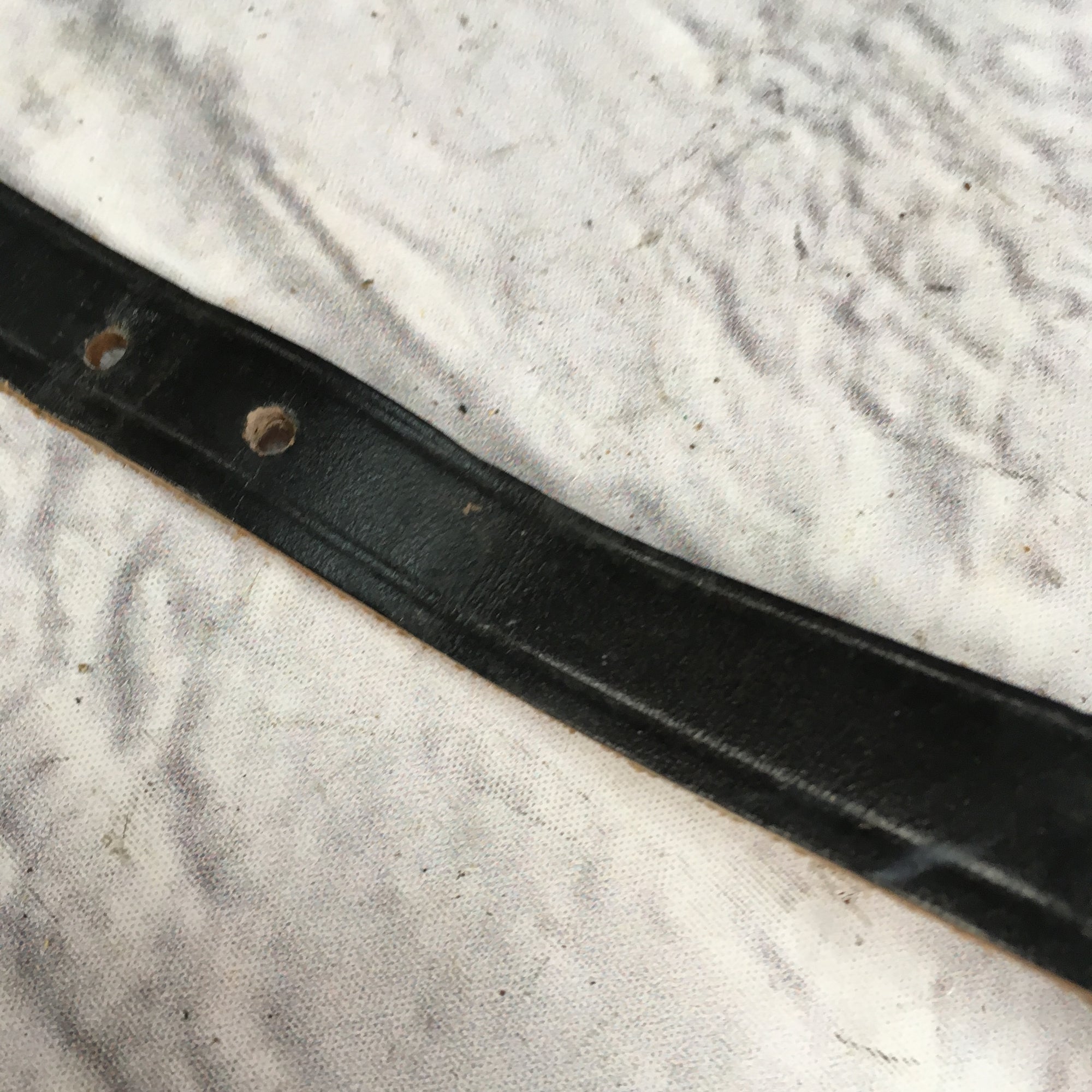 Vintage Fender Leather Rockabilly Guitar Strap