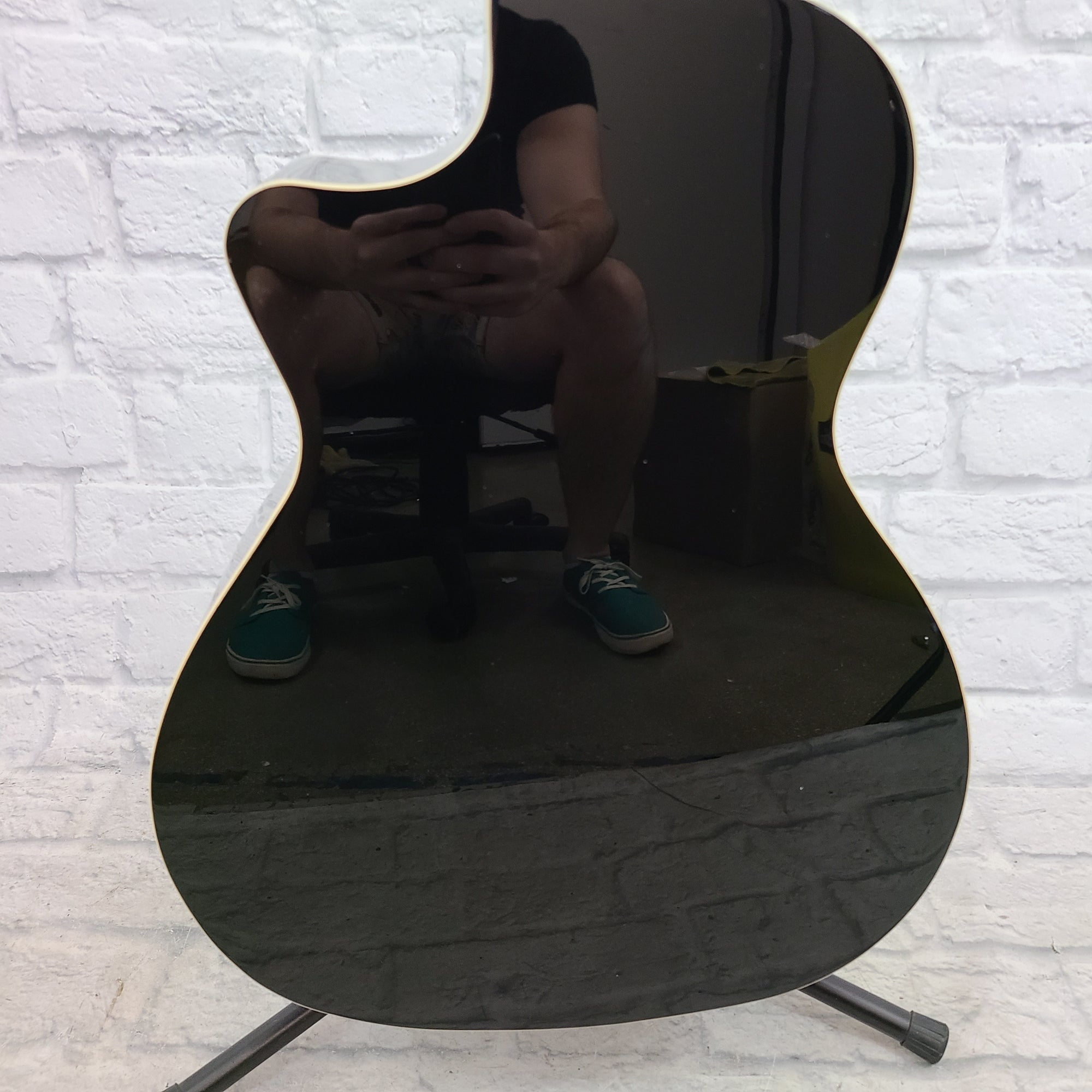 Fender Kingman V2 Acoustic-Electric Bass - Black