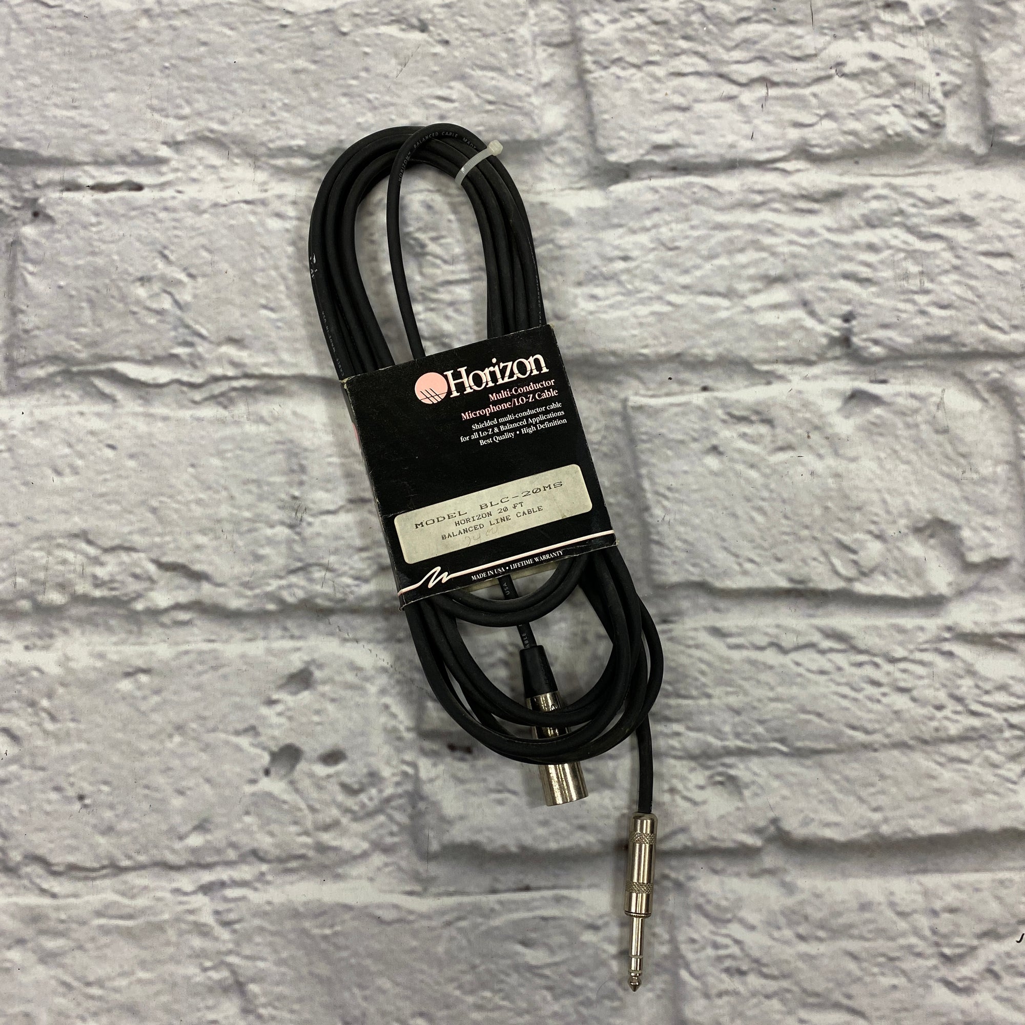 Horizon 20' Multiconductor Microphone/LO-Z Cable