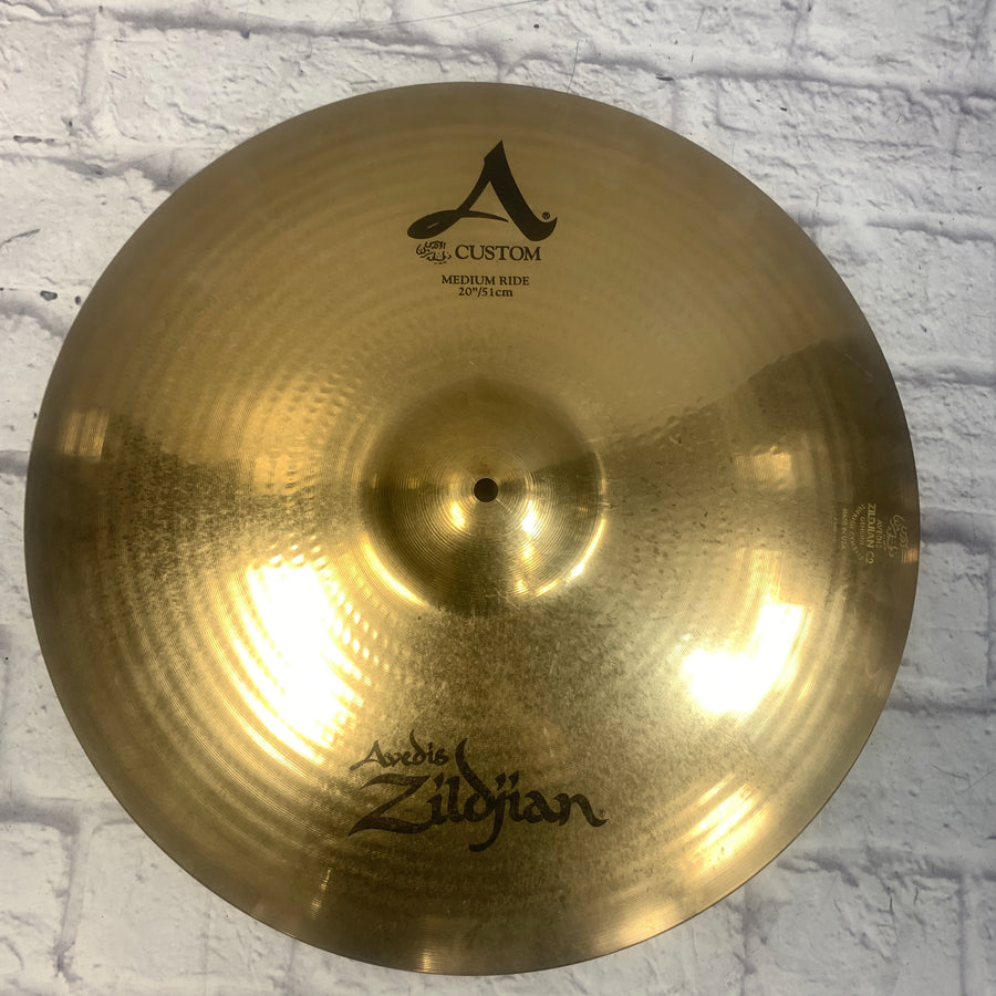 Zildjian 20 A Custom Medium Ride Cymbal