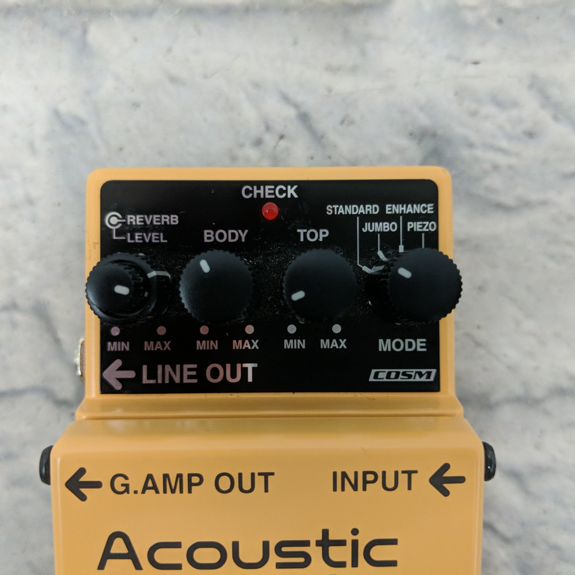 boss acoustic pedal Boss AC-3 Acoustic Simulator