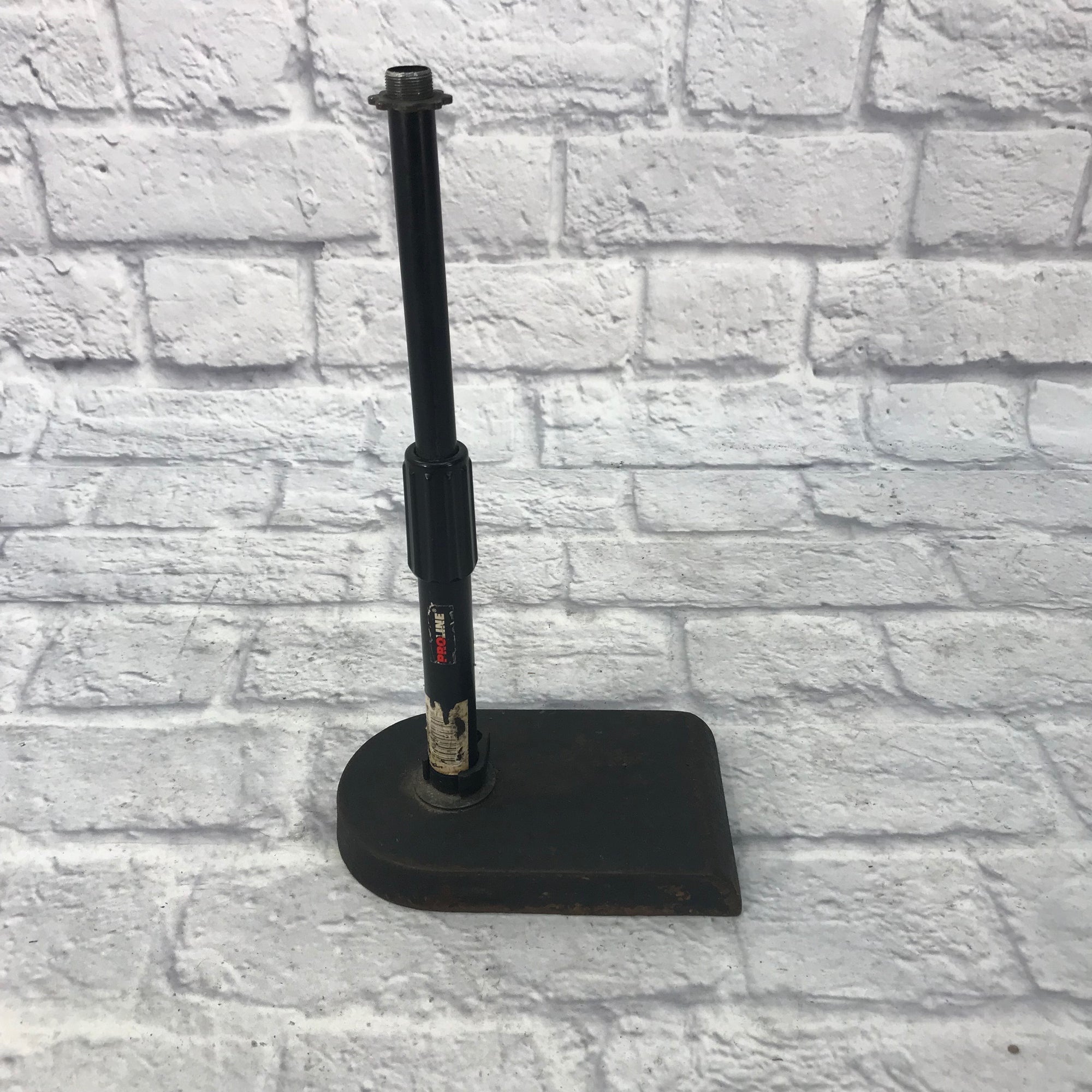Proline MS112BK Desktop Straight Stand
