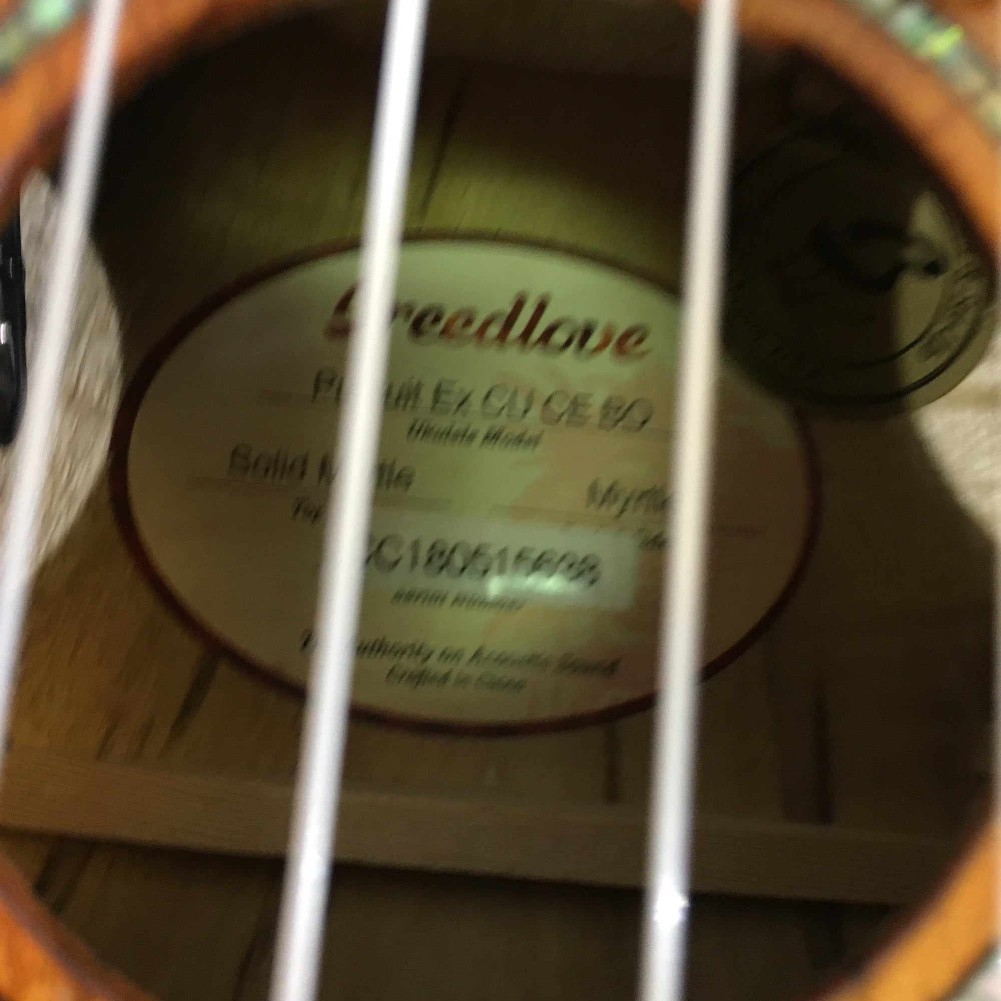 Breedlove Pursuit Ex Cu Ce Bo Ukulele