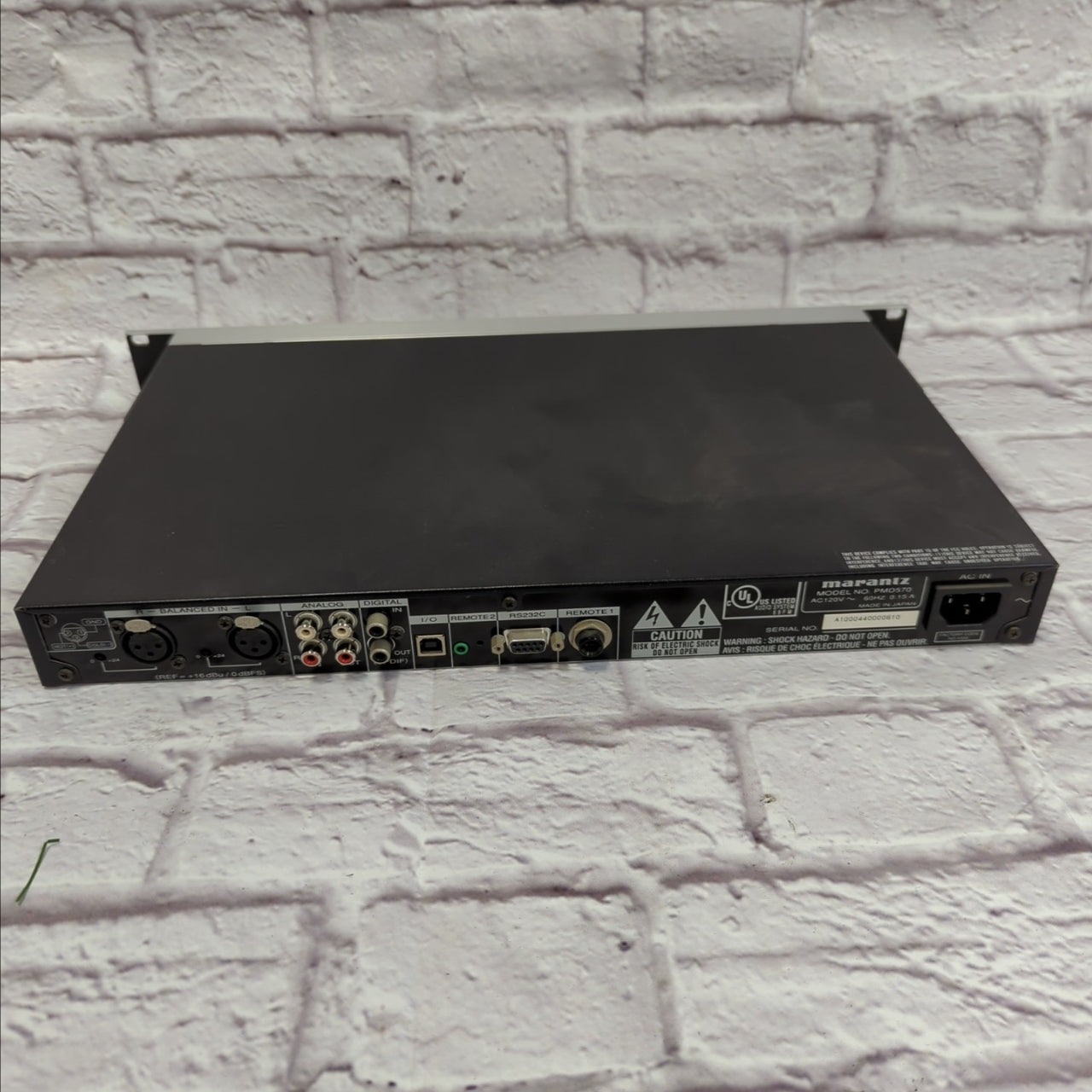 Marantz PMD570 Rack Solid State Recorder