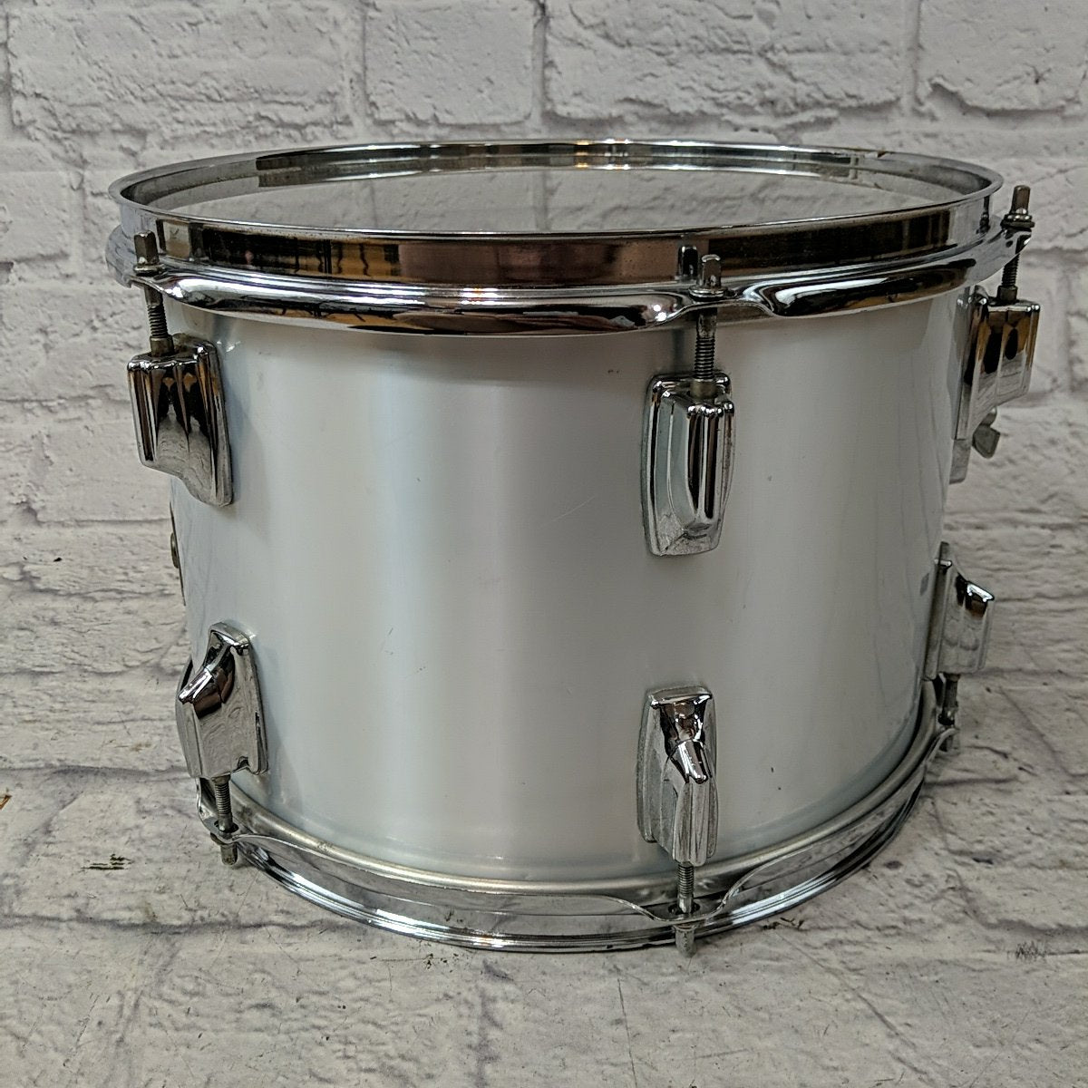 Tama Imperialstar 13 x 9 Tom Drum - MIJ 1970s Royal Pewter Metallic White