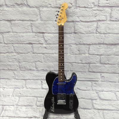 Partscaster ElectraGlide Telecaster Electric Guitar with Barbed Wire Etched Neck