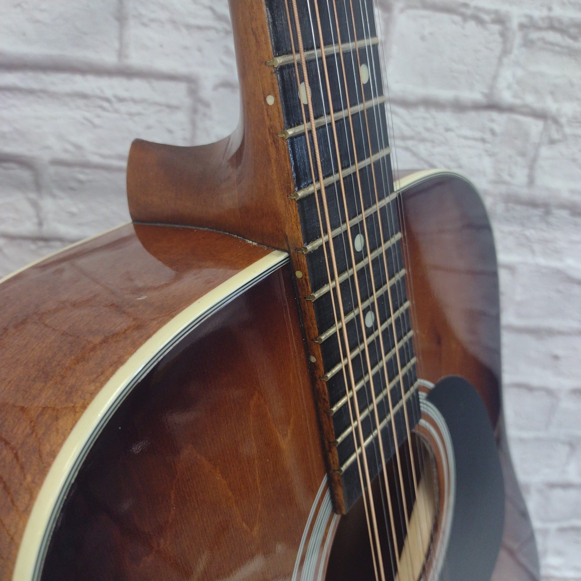 Hora W12205 12-String Acoustic Guitar with Case Made in Romania