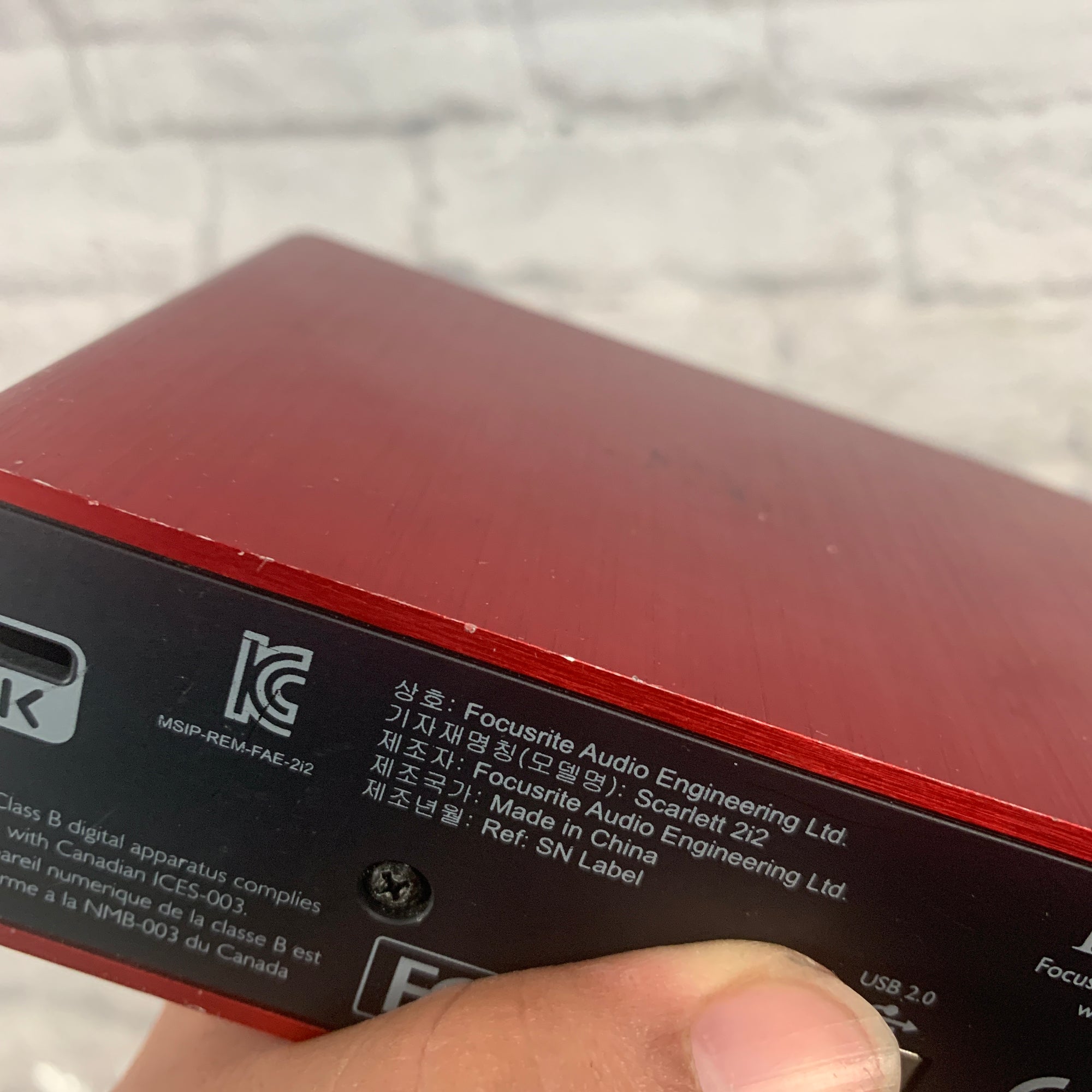 Focusrite Scarlett 2i2 USB Audio Interface