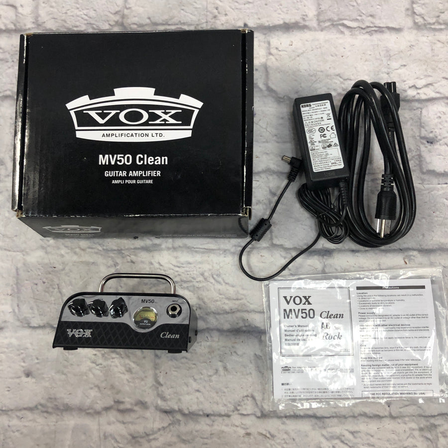 VOX MV50 CLEAN Amp Head