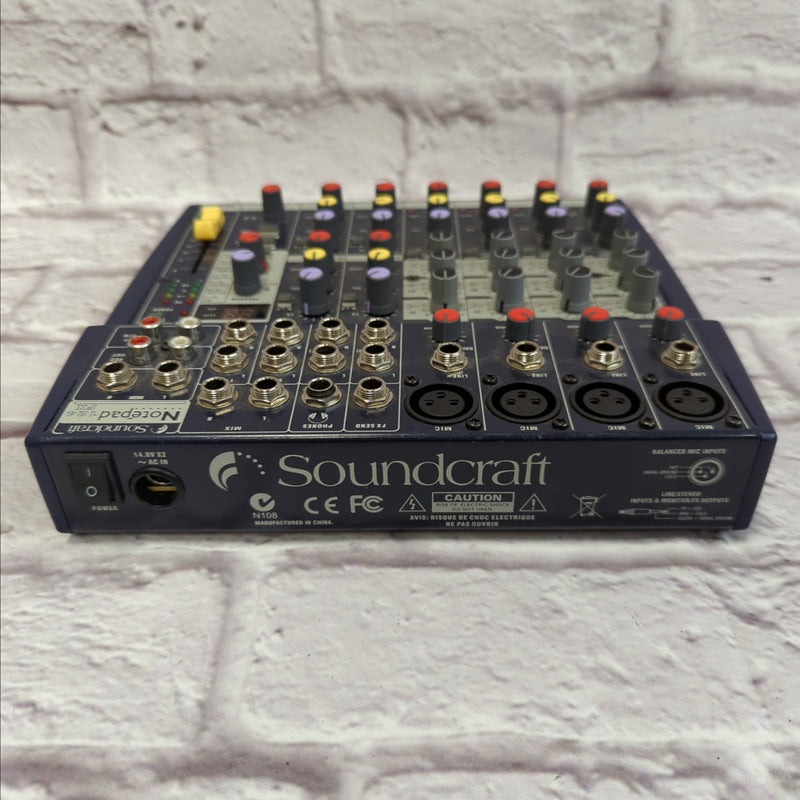 Notepad 124fx Soundcraft Notepad 124fx Mixer - Evolution Music