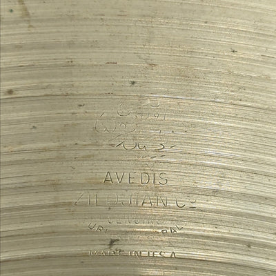 Zildjian 18 Ride Cymbal Hollow Logo