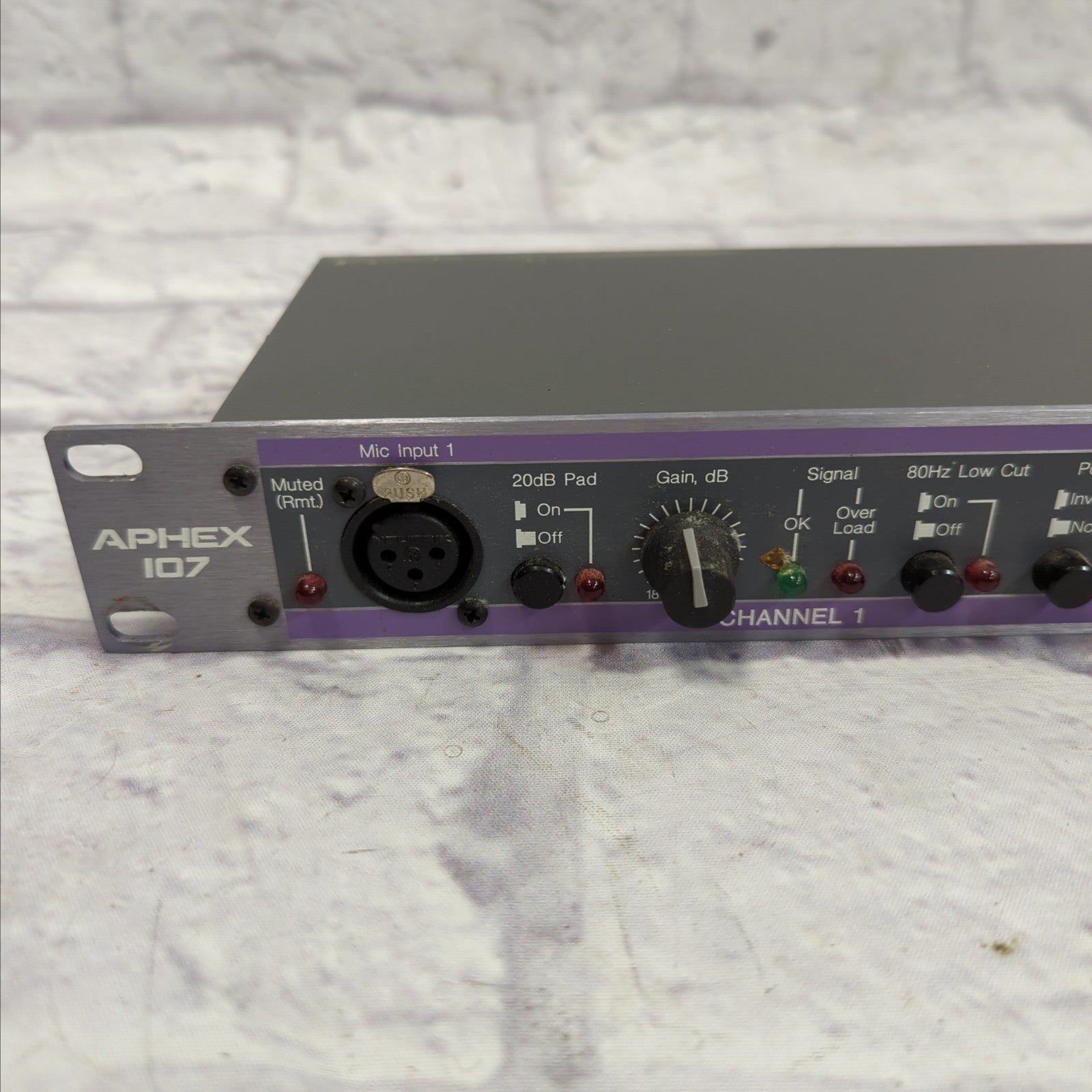 Aphex 107 Tubessence 2-Channel Thermionic Microphone Preamplifier