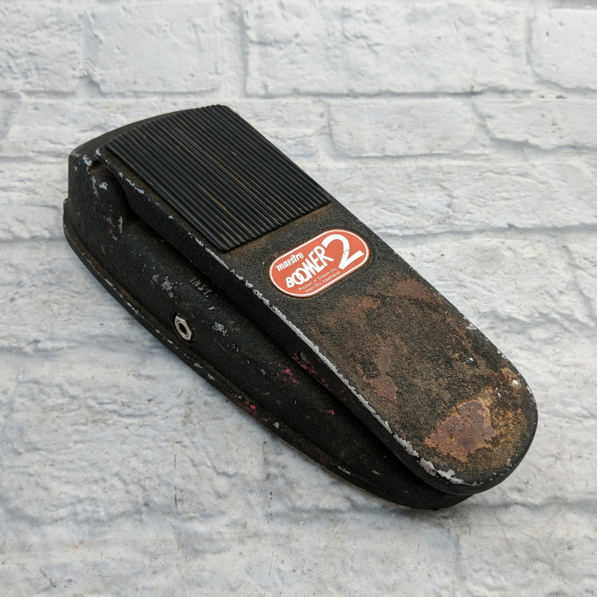 gibson maestro pedal Vintage Gibson Maestro Boomer 2 BG-2 Wah Pedal